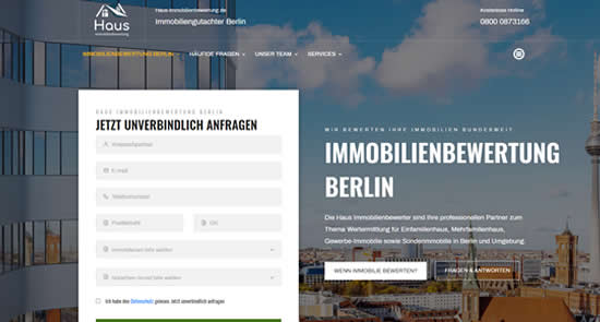 Haus Immobilienbewertung Relaunch